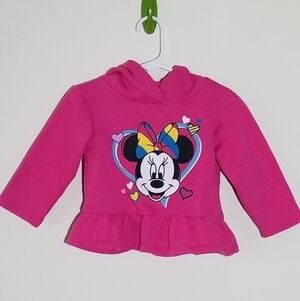 Disney Minnie Mouse Pullover Hoodie 18m